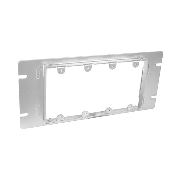 Southwire Box Cover, 4 Gang, Galvanized Steel, Ring and Raised Cover Type GBDC-124 - main